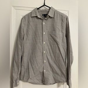 GAP - Grey Plaid Shirt slim fit